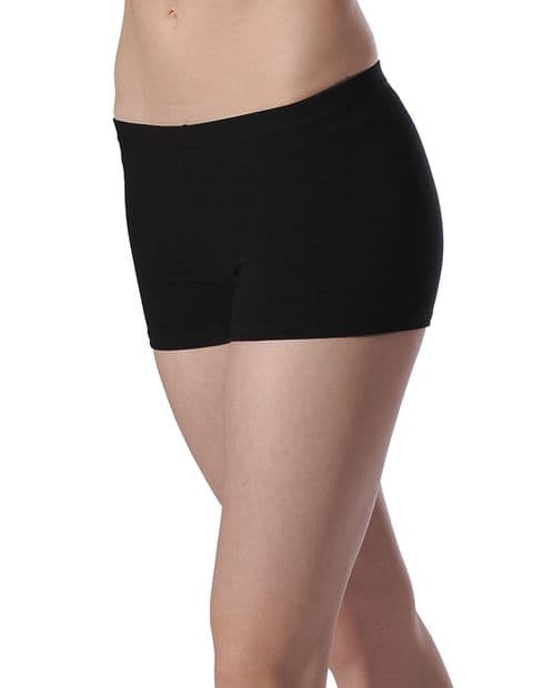 Womens Cotton Lycra Hipster shorts