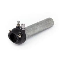 Black Single Cable Throttle Assembly for Harley Davidson Motorcycles (1" Bar)
