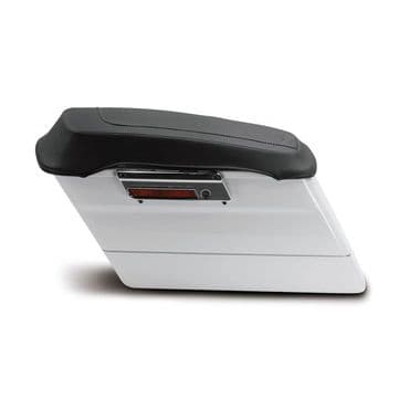 Mustang Saddlebag Smooth Lid Cover Set for Harley Davidson Touring (1993-2013)