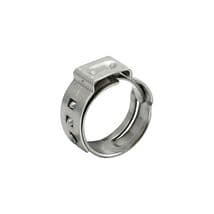 Stainless Steel Hose Clamp for Evolution and Twin Cam Harley Davidson Motorcycles