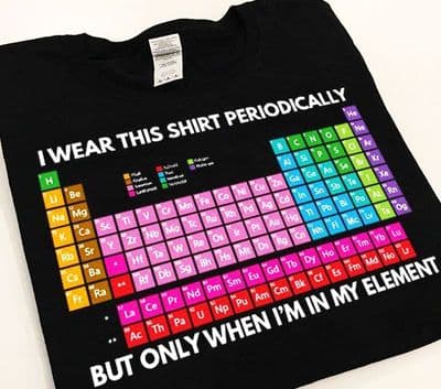 .. Periodic Table Elements funny TBL The Big Lebowski Donny black t-shirt 9117