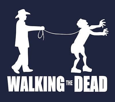 .Walking the Dead Funny T-shirt