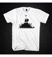 Banksy Bombsite t-shirt