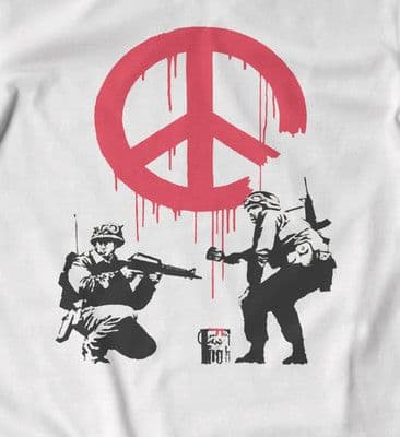 Banksy CND soldiers t shirt