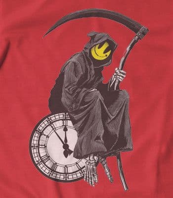 Banksy grim reaper t shirt all colours all sizes
