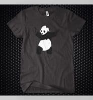 Banksy Panda with guns  t shirt all colours all sizes
