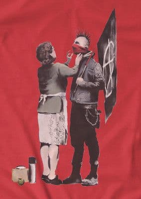 Banksy Punkmum t shirt all colours all sizes