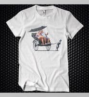 Banksy Rickshaw kid t-shirt