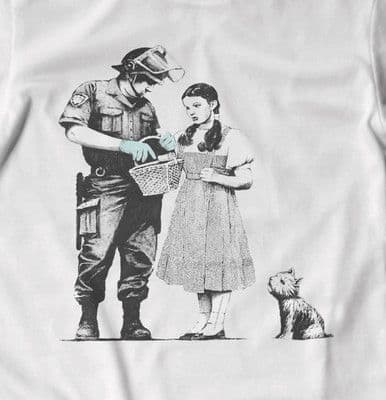 Banksy 'Stop & Search' t-shirt