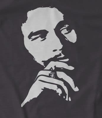 Bob Marley t-shirt in Black & Red