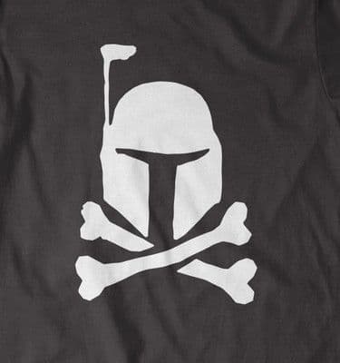 Boba Fett Jolly Roger flag t-shirt