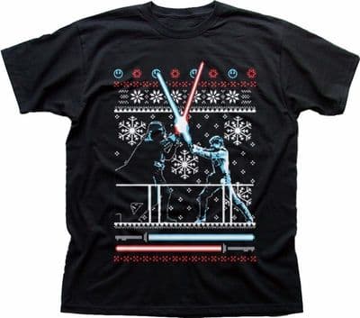 Christmas tshirt sweater design Darth Vader Luke Rebel t-shirt FN9334