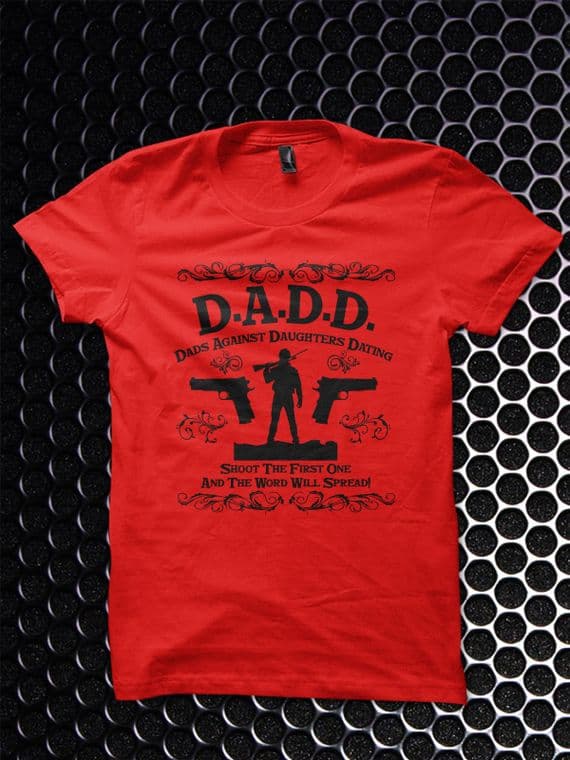 Dad’s Against Daughters Dating Mens Shirt - Österreich