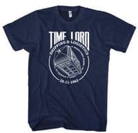 Dr time lord Who logistics t-shirt