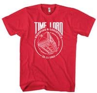 Dr time lord Who logistics t-shirt