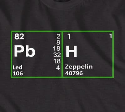 Element of Led Zeppelin t-shirt