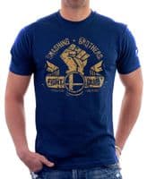 Fight Club Project Mayhem Smashing Brothers Tyler Durden cotton t-shirt 9779