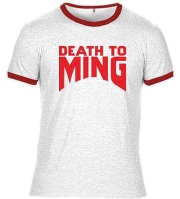 Flash Gordon Retro 80's inspired fancy dress white t-shirt 9936