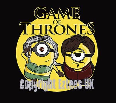 Game of Thrones Minions Funny t-shirt