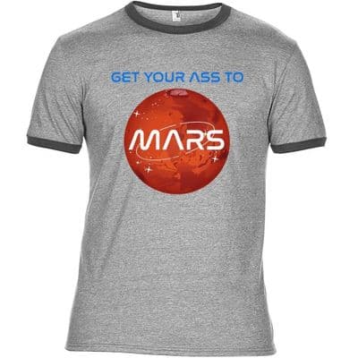 GET YOUR ASS TO MARS NASA Destination MARS kids sizes t-shirt FN9248