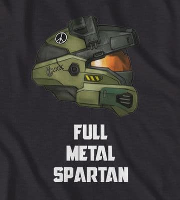 Halo 4 'Full Metal Spartan' gamer t-shirt