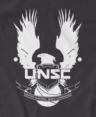 Halo 4 UNSC 'United Nations Space Command' Gamer t-shirt