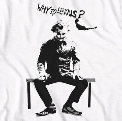 Joker Batman 'Why So Serious' t-shirt