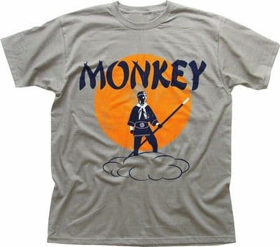 Monkey Magic Retro Everybody Kung-Fu fighting all sizes t-shirt  FN9244