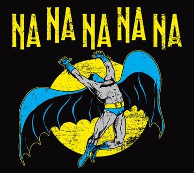 Na Na Na, Batman t-shirt in Black or Navy Blue