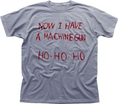 Now I have a Machine Gun Die Hard John McLane NAKATOMI cotton t-shirt 9912