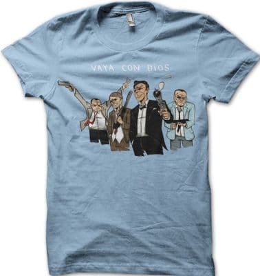 Point Break Vaya Con Dios Bodhi and Utah light blue sky printed t-shirt FN9379