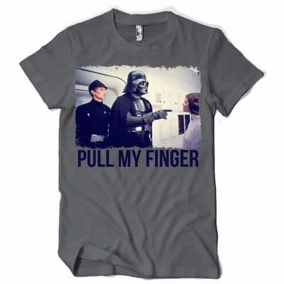 Princess Leia Rebel pull my finger funny t-shirt FN9315 star wars inspired