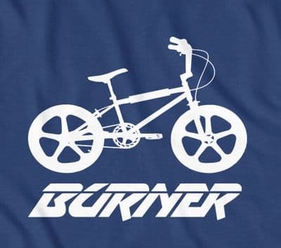 Retro Raleigh Burner BMX t shirt