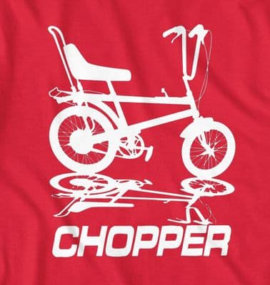 Retro Raleigh Chopper Bike t-shirt