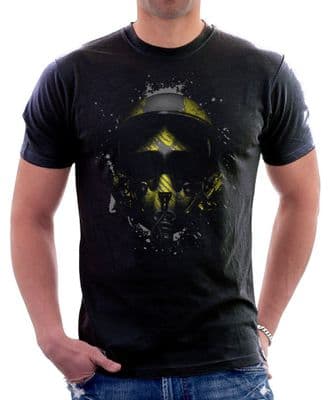 Spaceman Lost Pilot cool black cotton t-shirt 9753