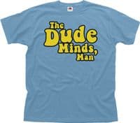 The Dude Big Lebowski funny movie bowling heather cotton t-shirt 9922