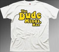 The Dude Big Lebowski funny movie bowling heather cotton t-shirt 9922