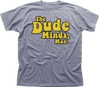 The Dude Big Lebowski funny movie bowling red cotton t-shirt 9922