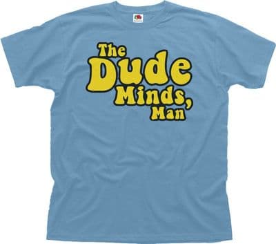 The Dude Big Lebowski funny movie bowling red cotton t-shirt 9922