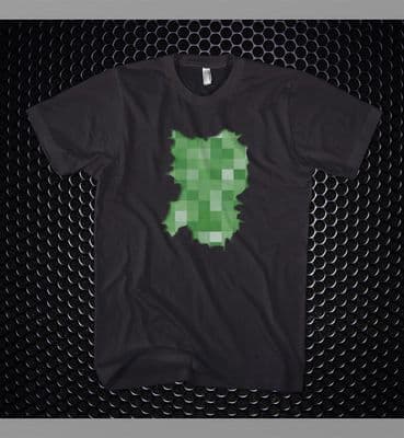 Undercover Creeper Minecraft t-shirt