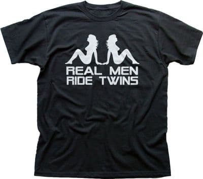 V-Twin Motorcycle Davidson Triumph Suzuki Harley black printed t-shirt 9850