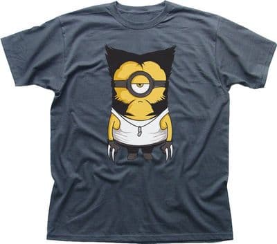 Wolvinion Mutant X charcoal grey cotton t-shirt FN9864