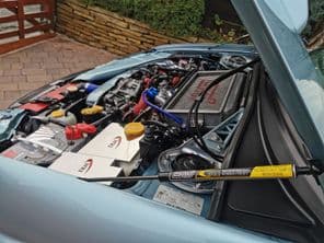 Bonnet Strut Sticker