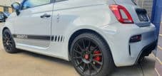 Fiat Abarth Side Stripes -  70th Edition Style