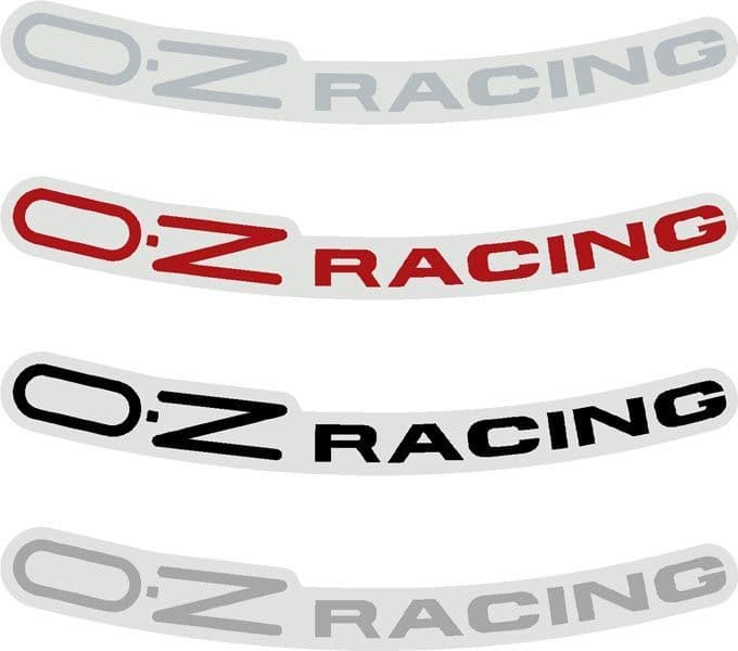 OZ Wheel Stickers