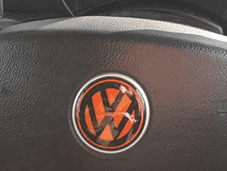 VW Custom size Gel Badge (under 100mm)