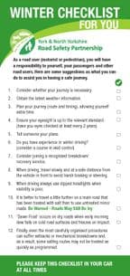 NYFRS22-0026 - Leaflet: Winter checklist