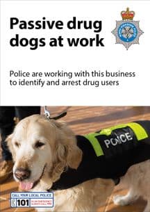 NYP16-0006 - Poster: Drug dogs