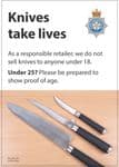 NYP16-0286 - Poster: Knives take lives