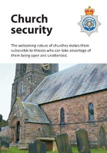 NYP19-0019 - Leaflet: Church security